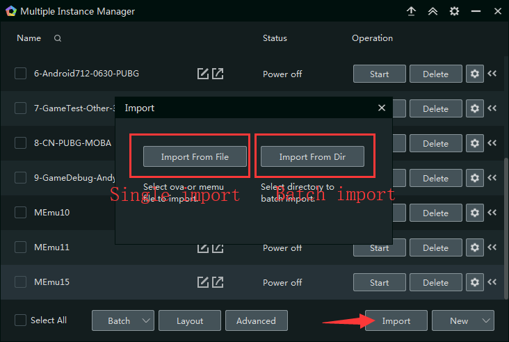 restore/backup VM