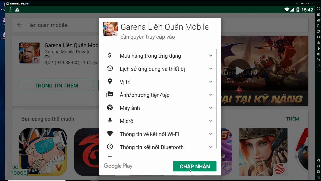 H??ng d?n ch?i Garena Liên Quan Mobile trên PC