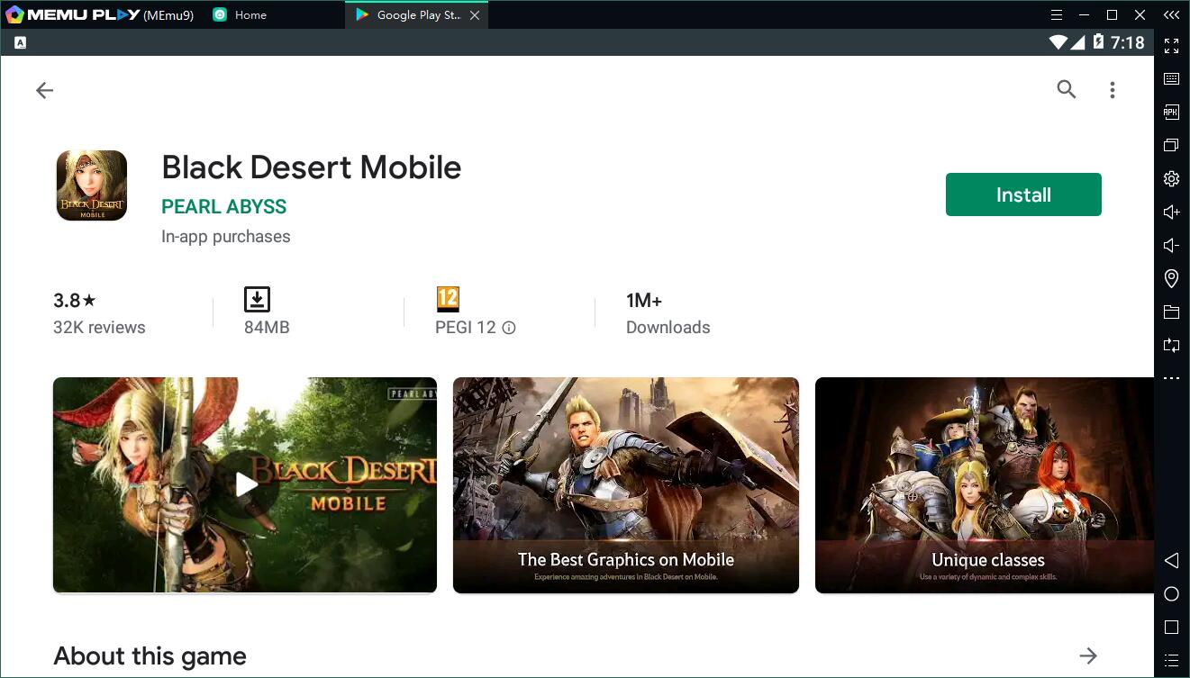 Black desert mobile pc