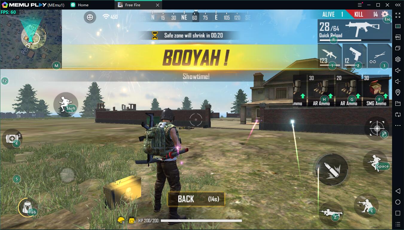 Free fire booyah