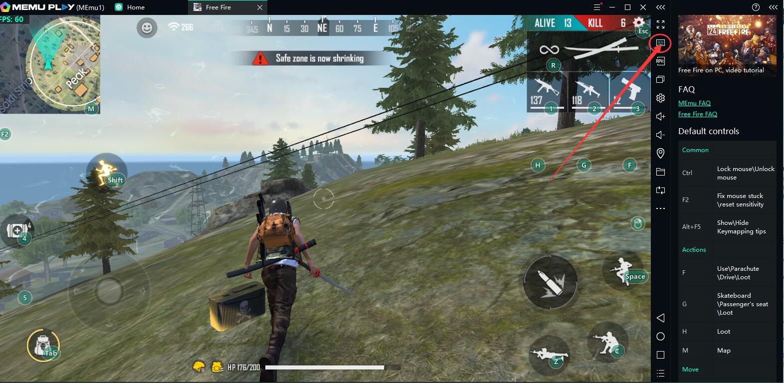 free fire smart mode