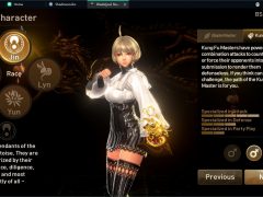 Blade&Soul Revolution kungfu master