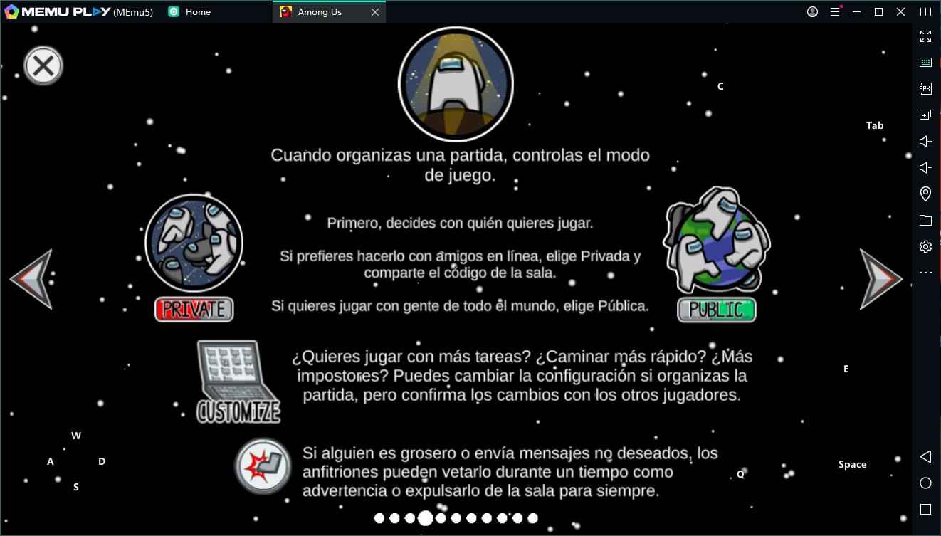 Descargar y jugar juego Among Us en el ordenador